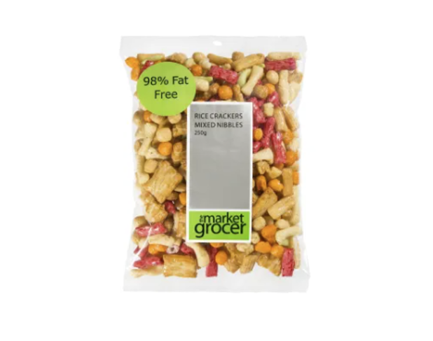 The Market Grocer Mixed Rice Crackers 250g